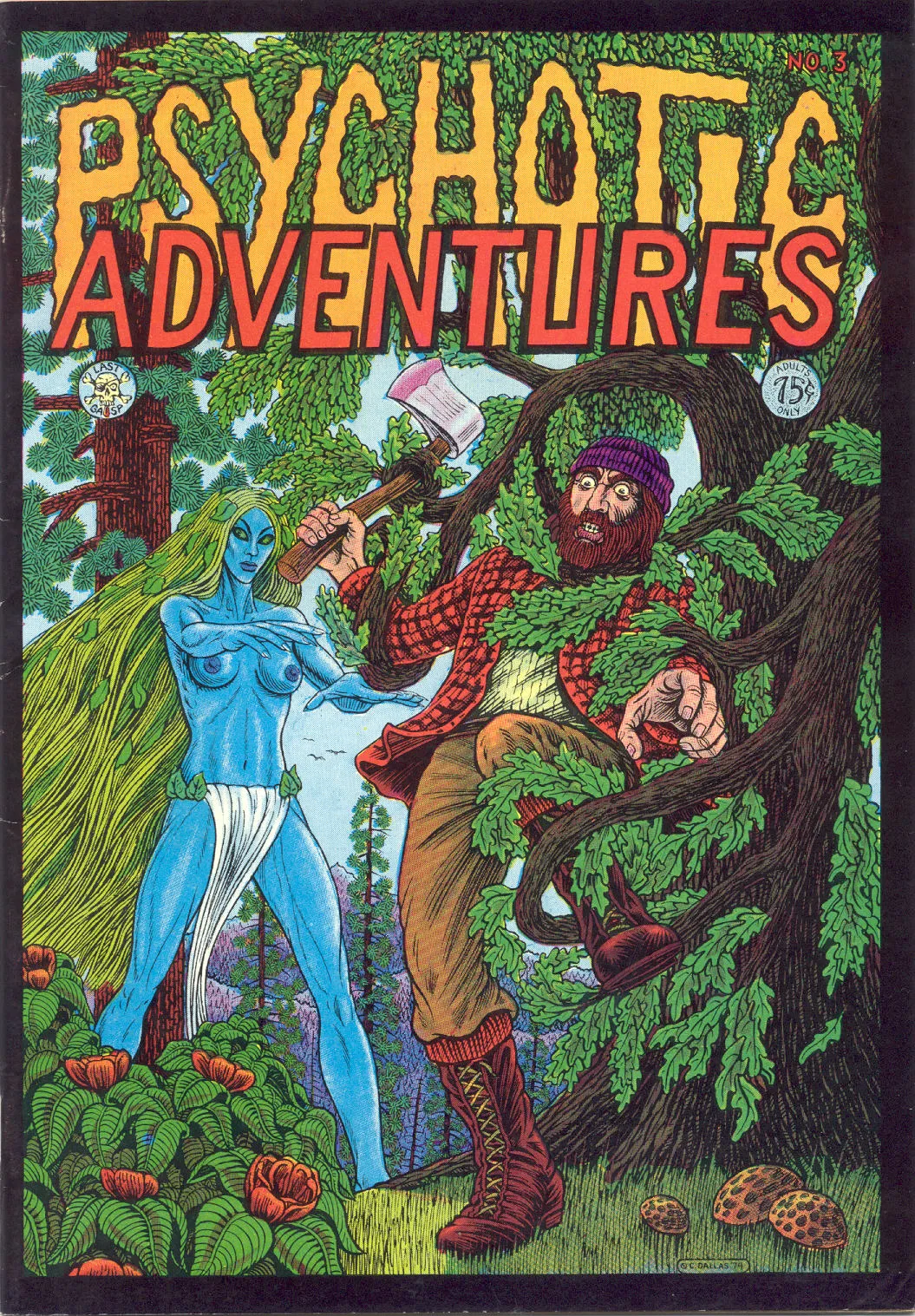 Psychotic Adventures #3 page 1 full