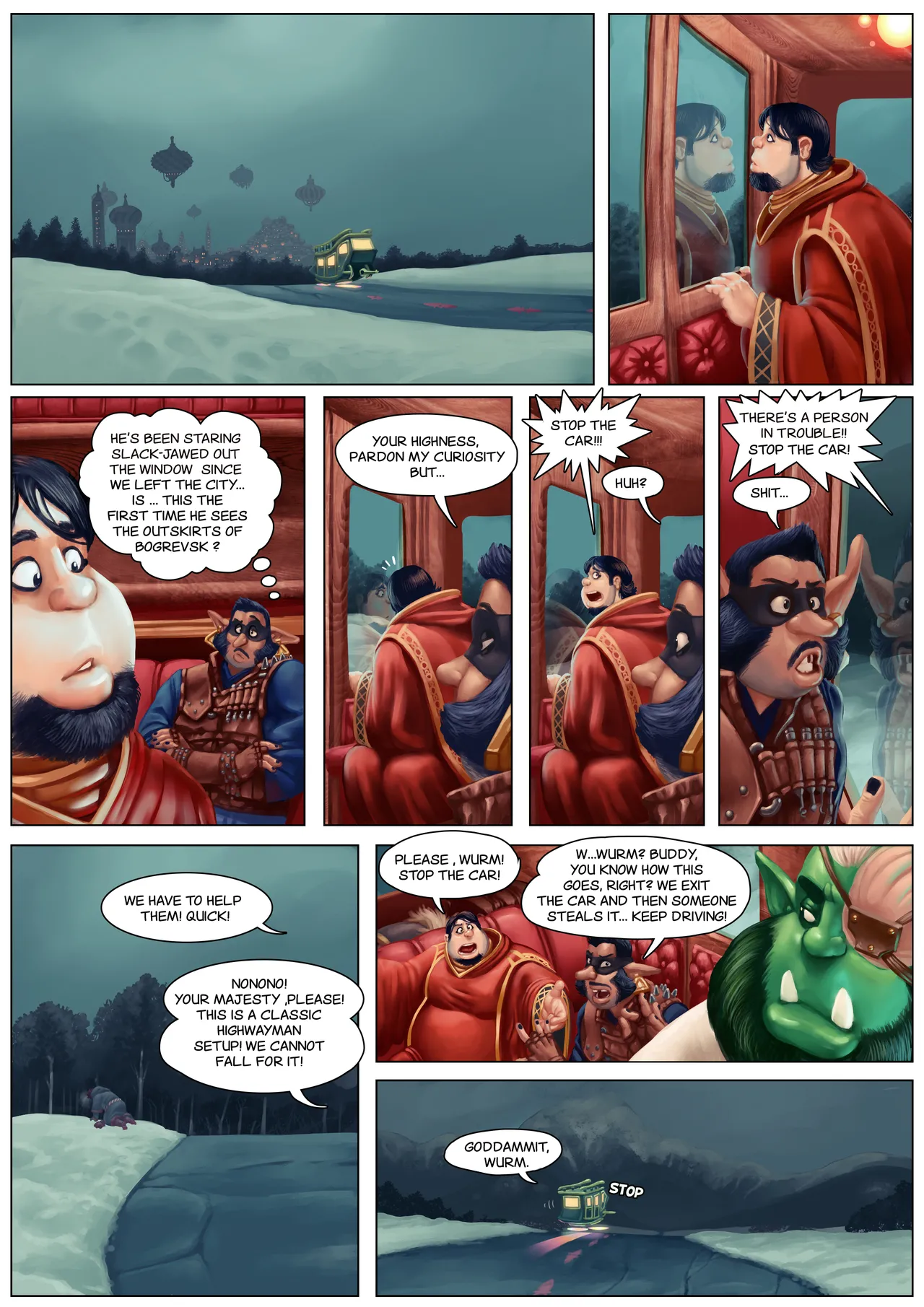 A Dragon, Burning page 6 full