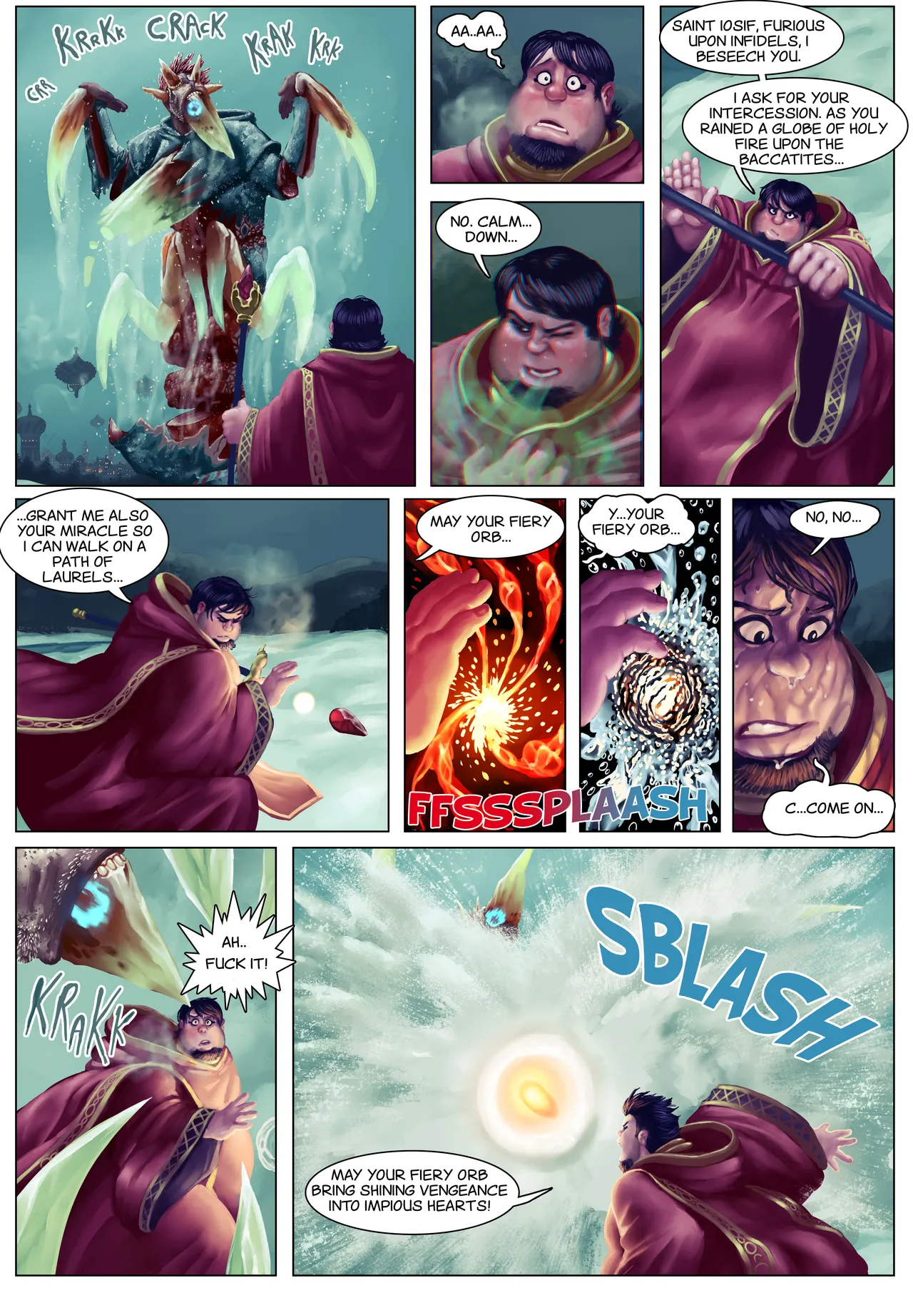 A Dragon, Burning page 8 full