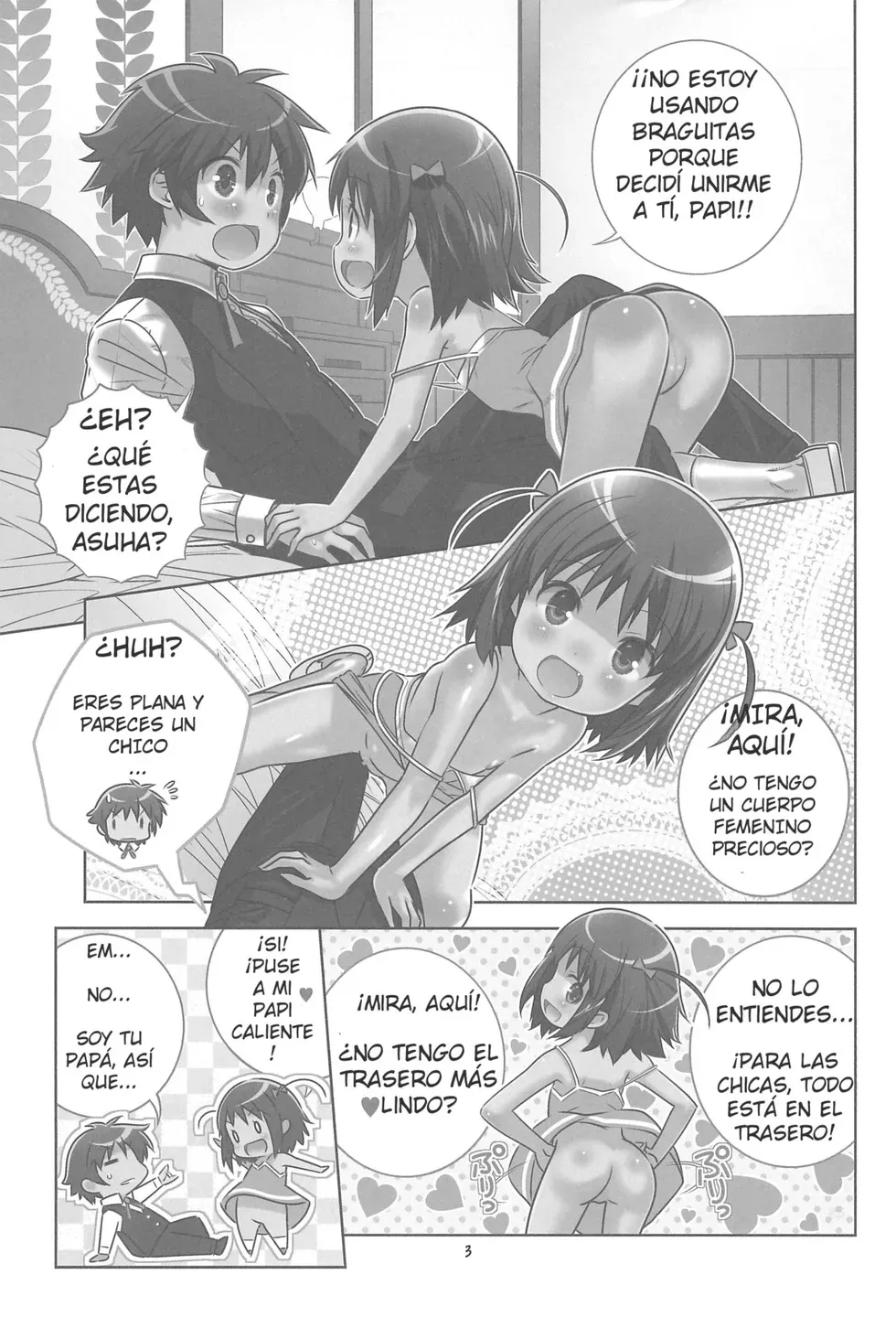 Asuha no No-Pan Hamehame Daisakusen | La estrategia sexual sin bragas de Asuha page 2 full