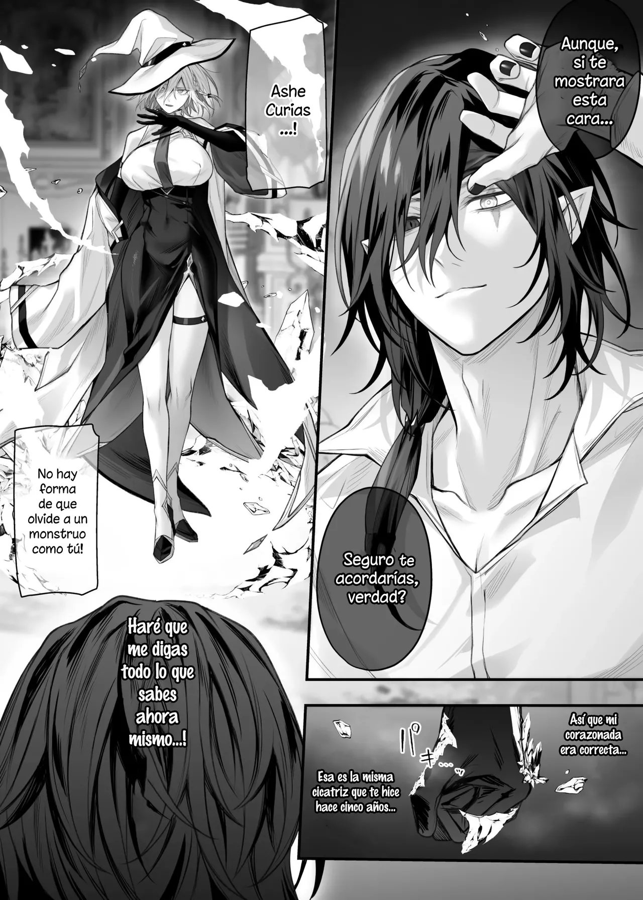 Juketsu no Majo Alexia wa Mou Otoko ni Modorenai | Alexia, la Bruja de la Sangre Maldita, ya no Puede Volver a ser Hombre page 7 full