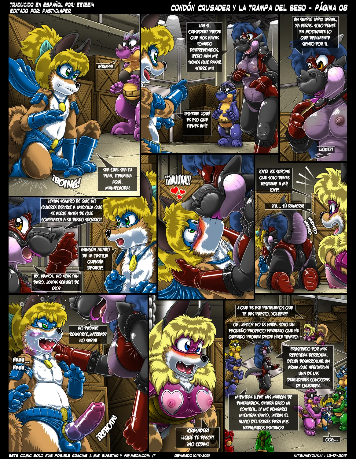 Condon Crusader Vol 2 - y la Trampa del Beso page 8 full