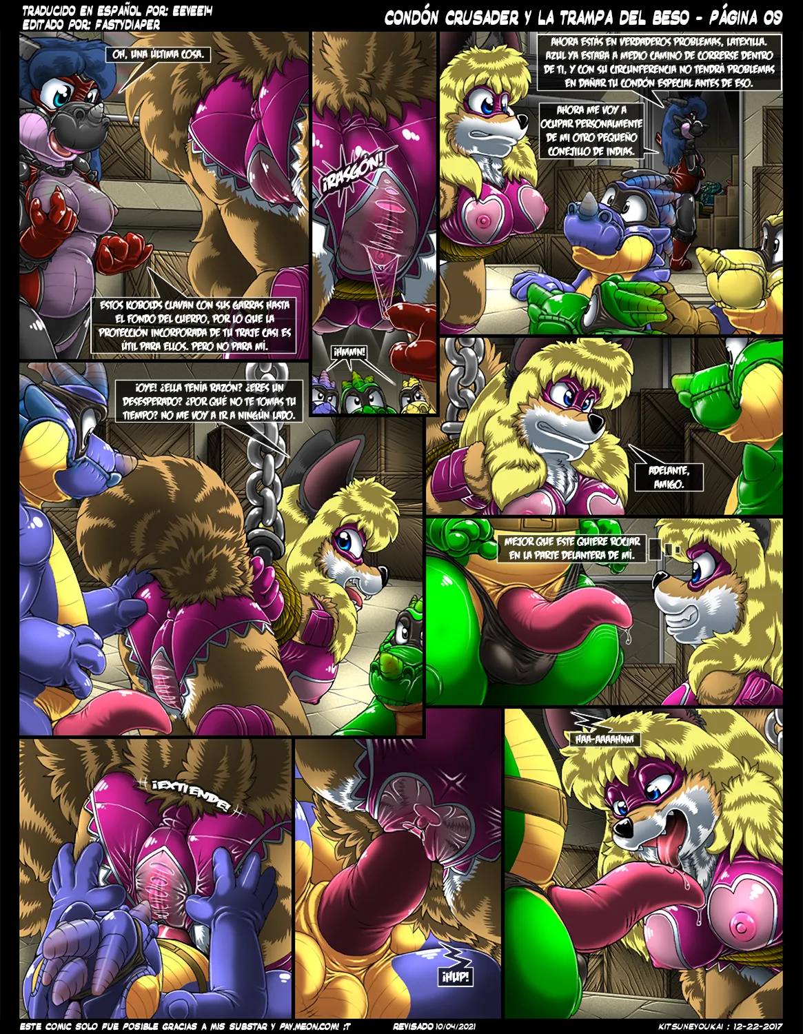Condon Crusader Vol 2 - y la Trampa del Beso page 9 full