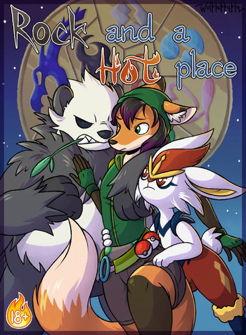 Rock and a Hot place cover