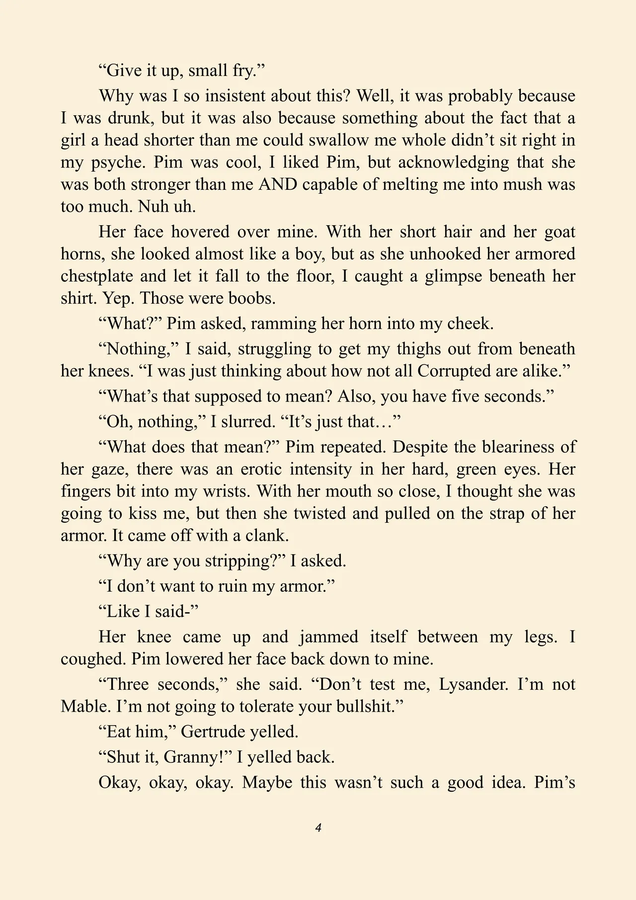 Stuck in another world where all the girls want to fuck and eat me 3.5 page 8 full