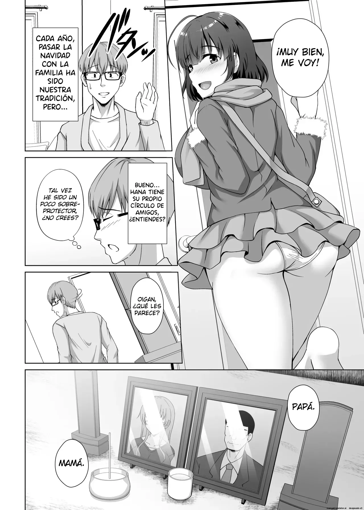 Imouto ga Asagaeri shita Christmas ~Teshio ni Kaketa Imouto wa Yarichin Kareshi ni Sei no Roku Jikan Kotteri Dakareteita~ | Mi Hermanita Llegó a Casa Temprano en la Mañana ~Mi Querida Hermana Pequeña, a Quien he Criado con Tanto Cuidado, Fue Completamente Violada por su Novio Playboy durante Seis Horas Apasionadas~ page 7 full