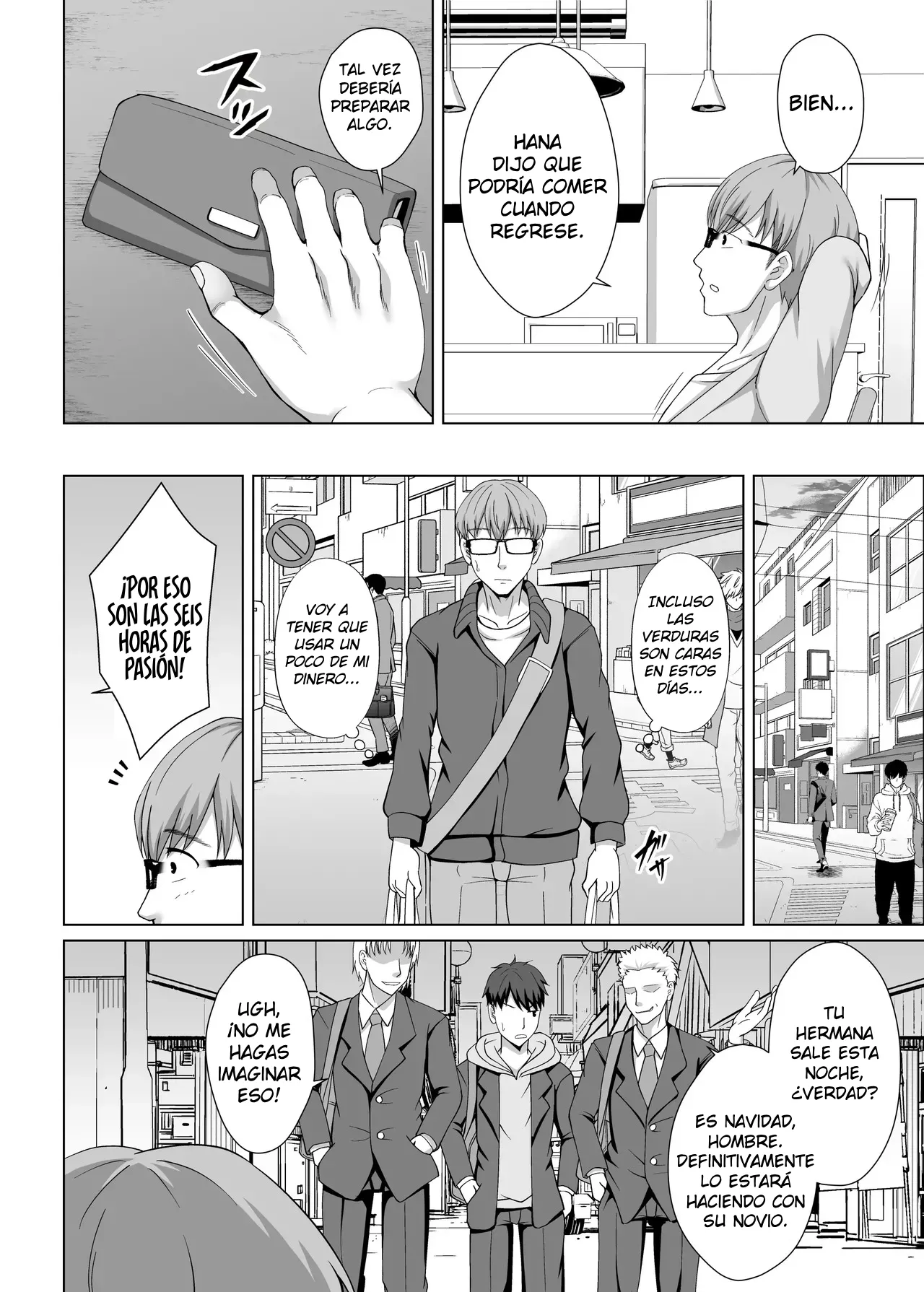 Imouto ga Asagaeri shita Christmas ~Teshio ni Kaketa Imouto wa Yarichin Kareshi ni Sei no Roku Jikan Kotteri Dakareteita~ | Mi Hermanita Llegó a Casa Temprano en la Mañana ~Mi Querida Hermana Pequeña, a Quien he Criado con Tanto Cuidado, Fue Completamente Violada por su Novio Playboy durante Seis Horas Apasionadas~ page 9 full