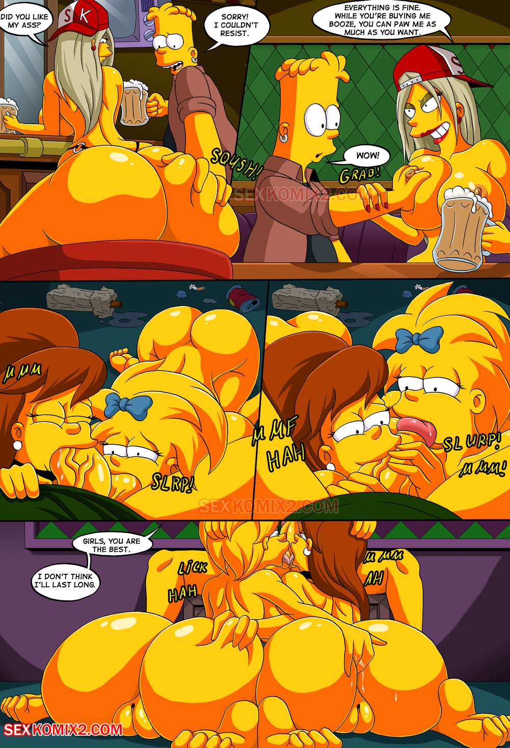 Simpsons. Adventures of Anastasia. Part 2. Meet me Springfield. by sexkomix2.com page 8 full
