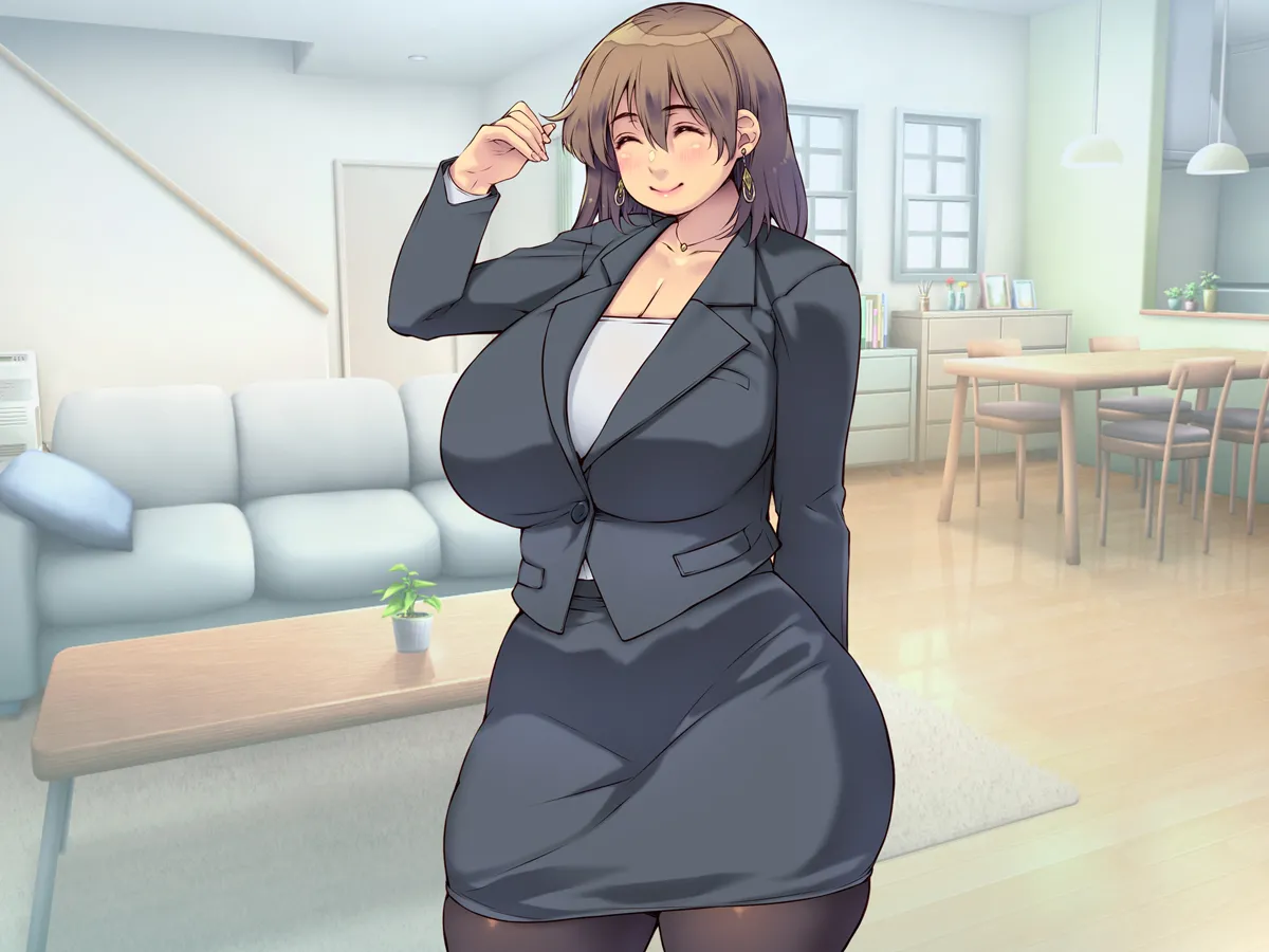 Mama wa wa rabu ～ boku wa , darashinai Kyonyū okāsan ga suki i ～ page 4 full