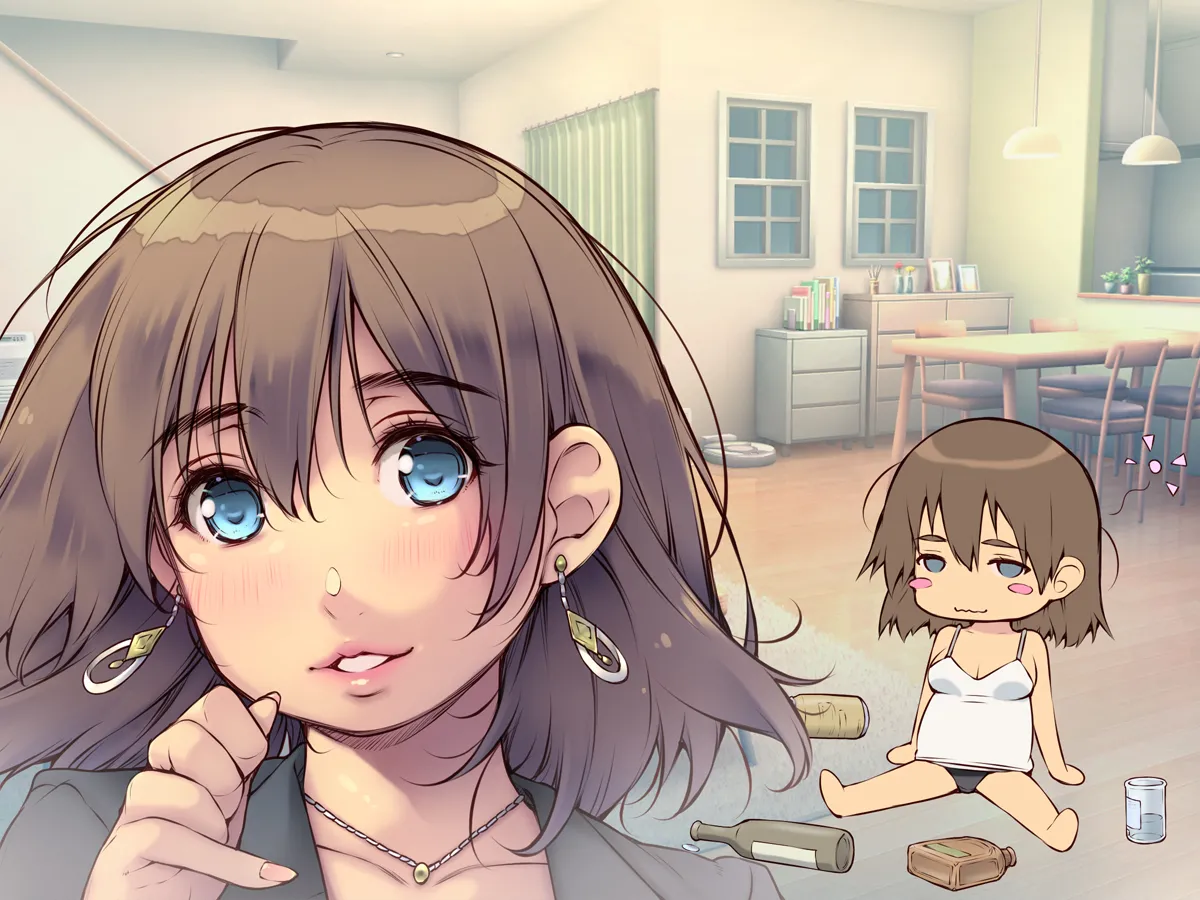 Mama wa wa rabu ～ boku wa , darashinai Kyonyū okāsan ga suki i ～ page 9 full