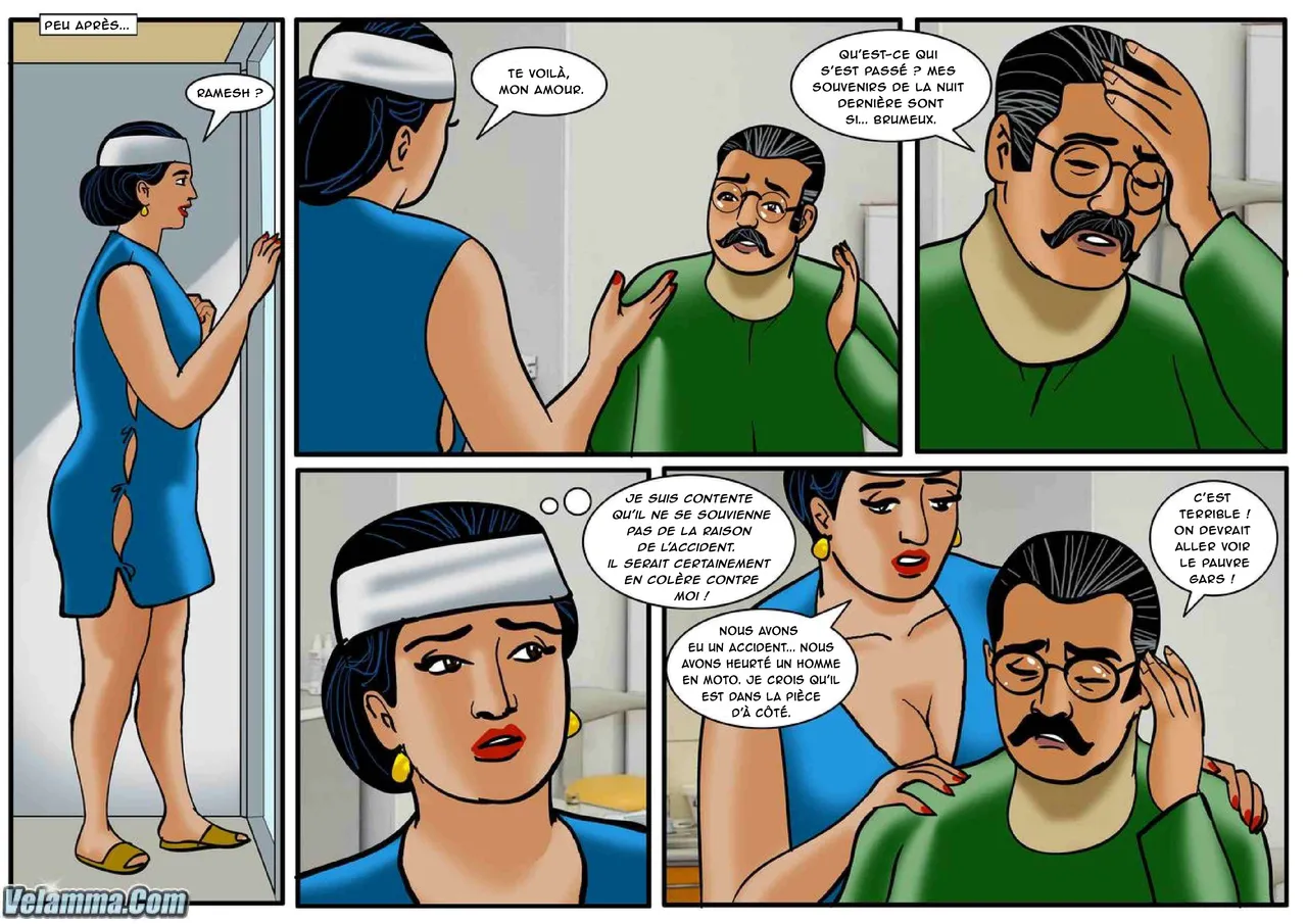 Velamma - 035- l'accident page 9 full