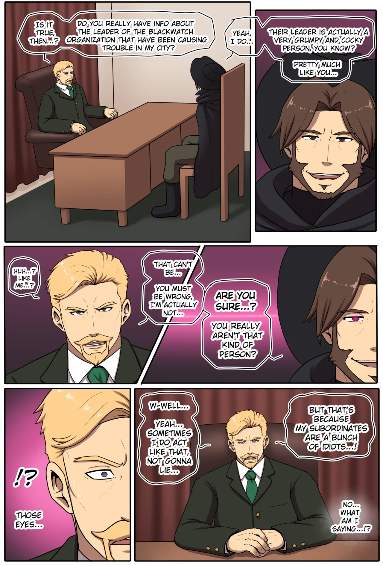 The President's Transformation || Corruption of the Mind and Body page 1 full