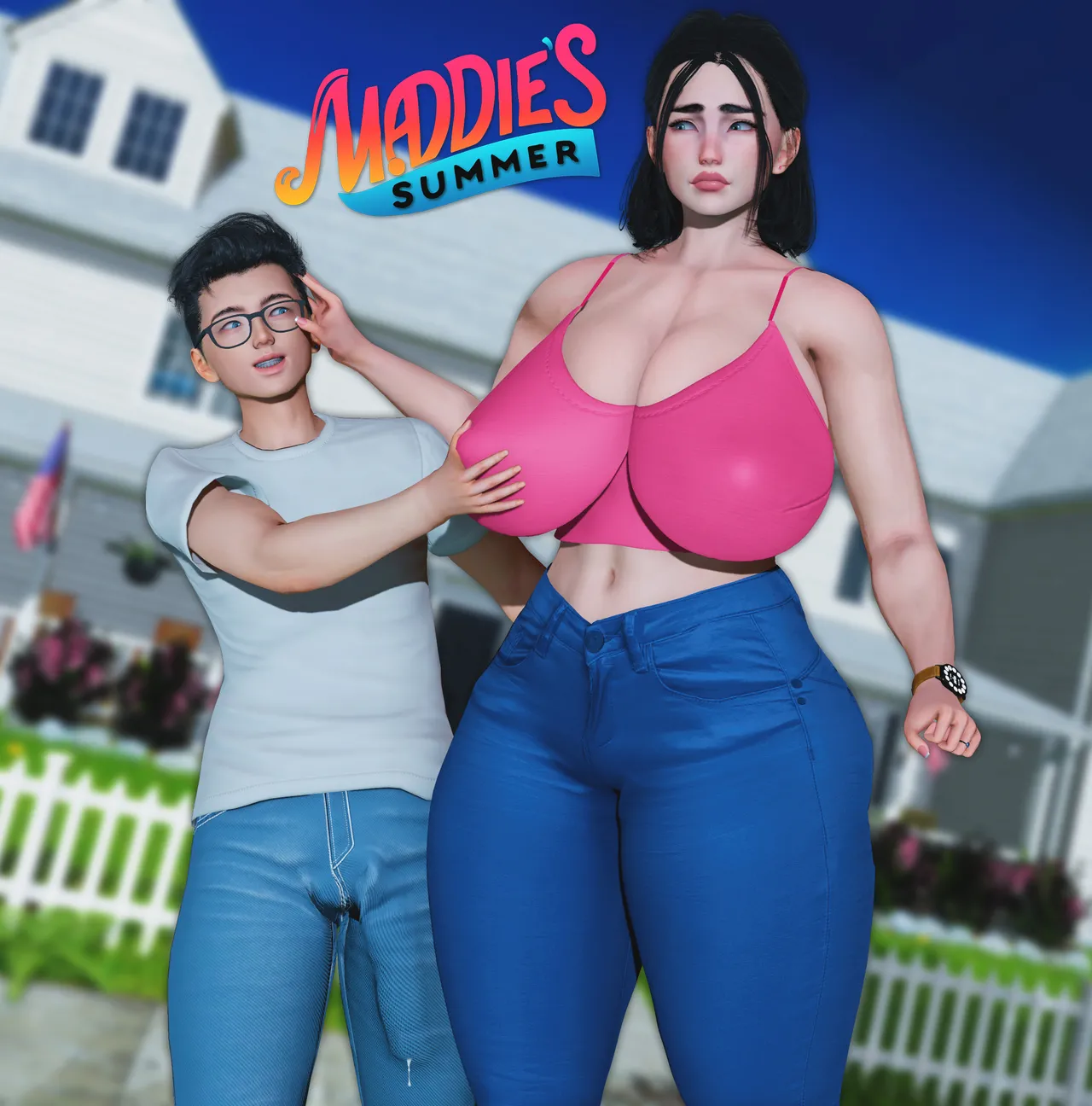 Maddie’s Summer – Visual Novel Preview CG Set page 1 full
