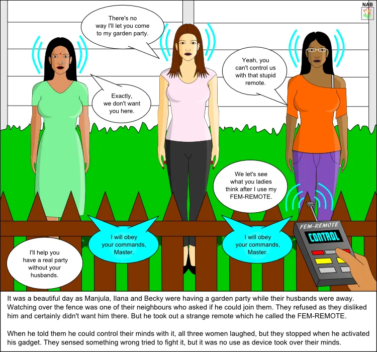 Uninvited Party Guest page 1 full