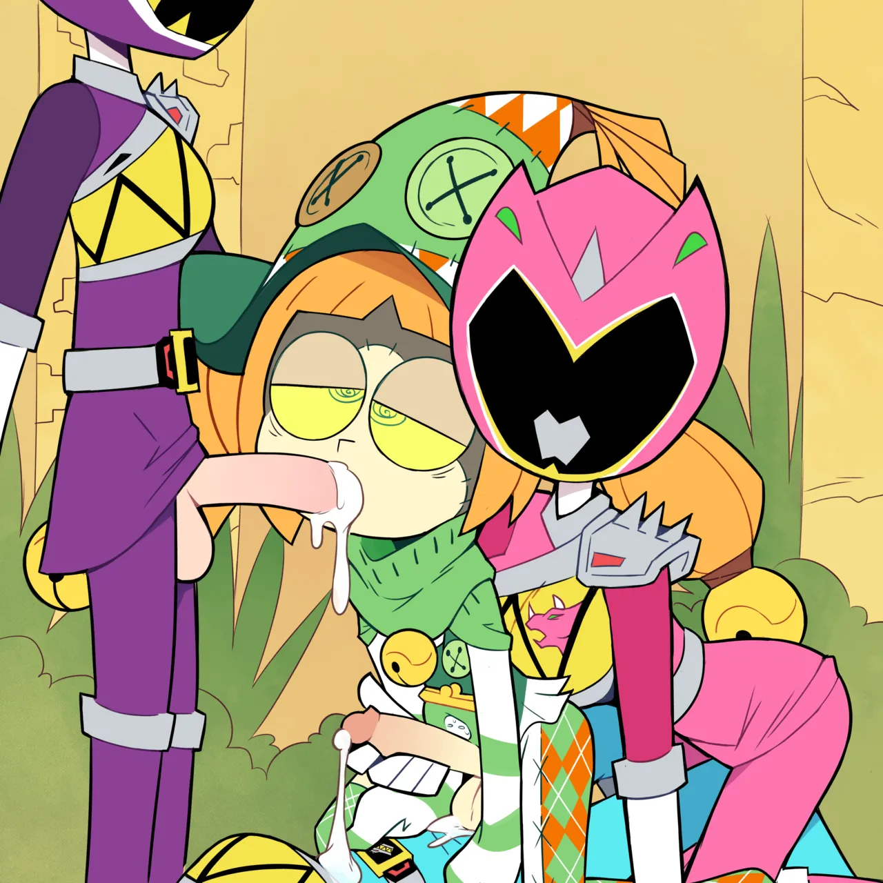 Luckyrou ft Kyoryuger Gals page 8 full