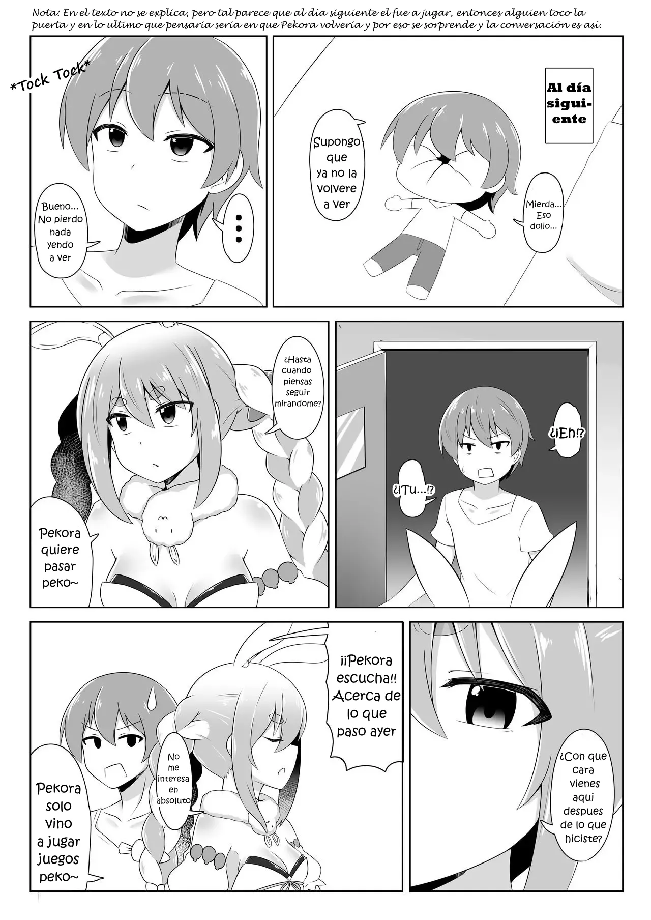 Kyuukeishitsu no Peko! | ¡Peko en el Cuarto de Descanso! page 8 full