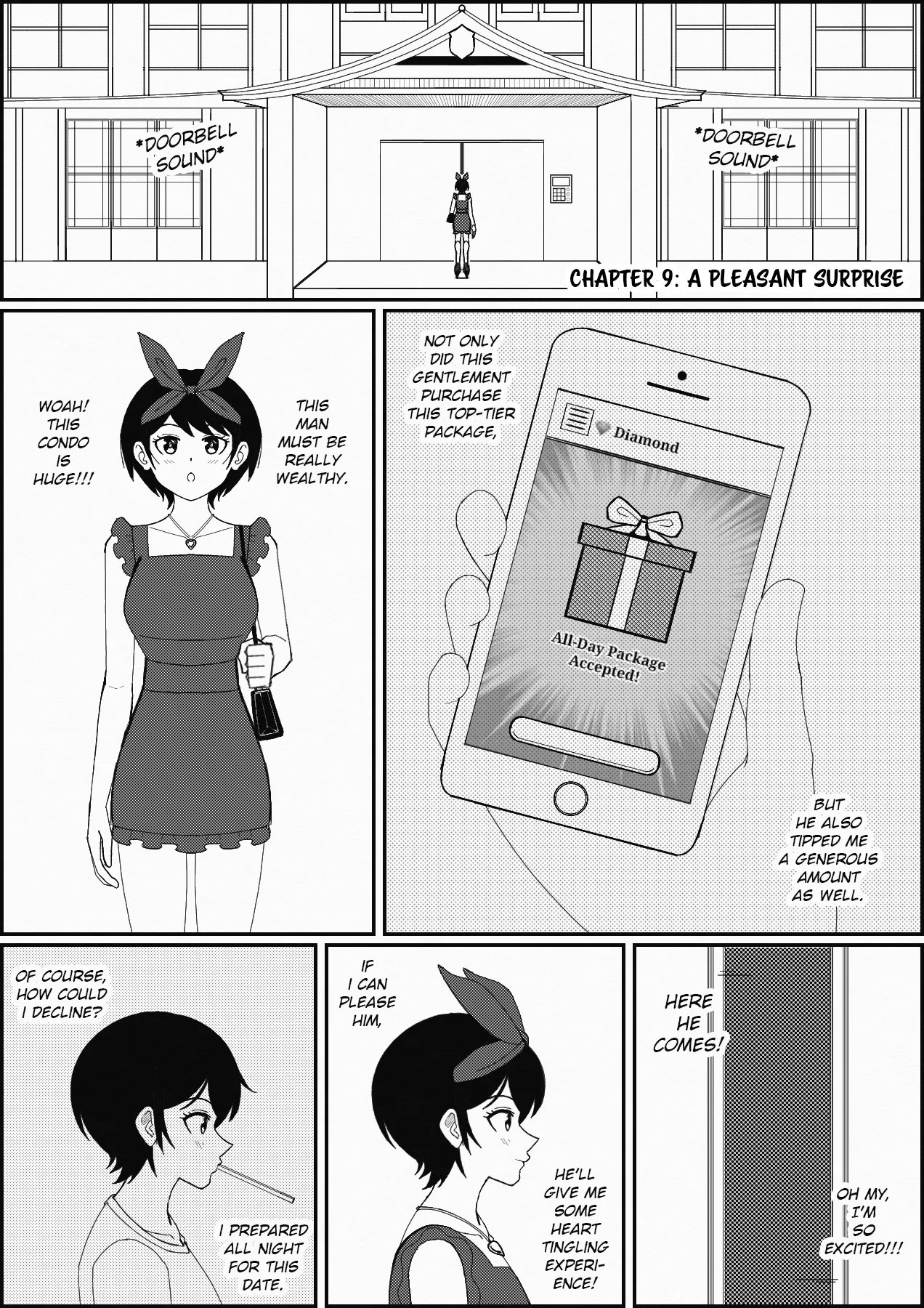 The City of Eternity #8 | CHAPTER 009  A PLEASANT SURPRISE page 1 full