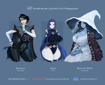 Acrylictoon's Full Patreon cover