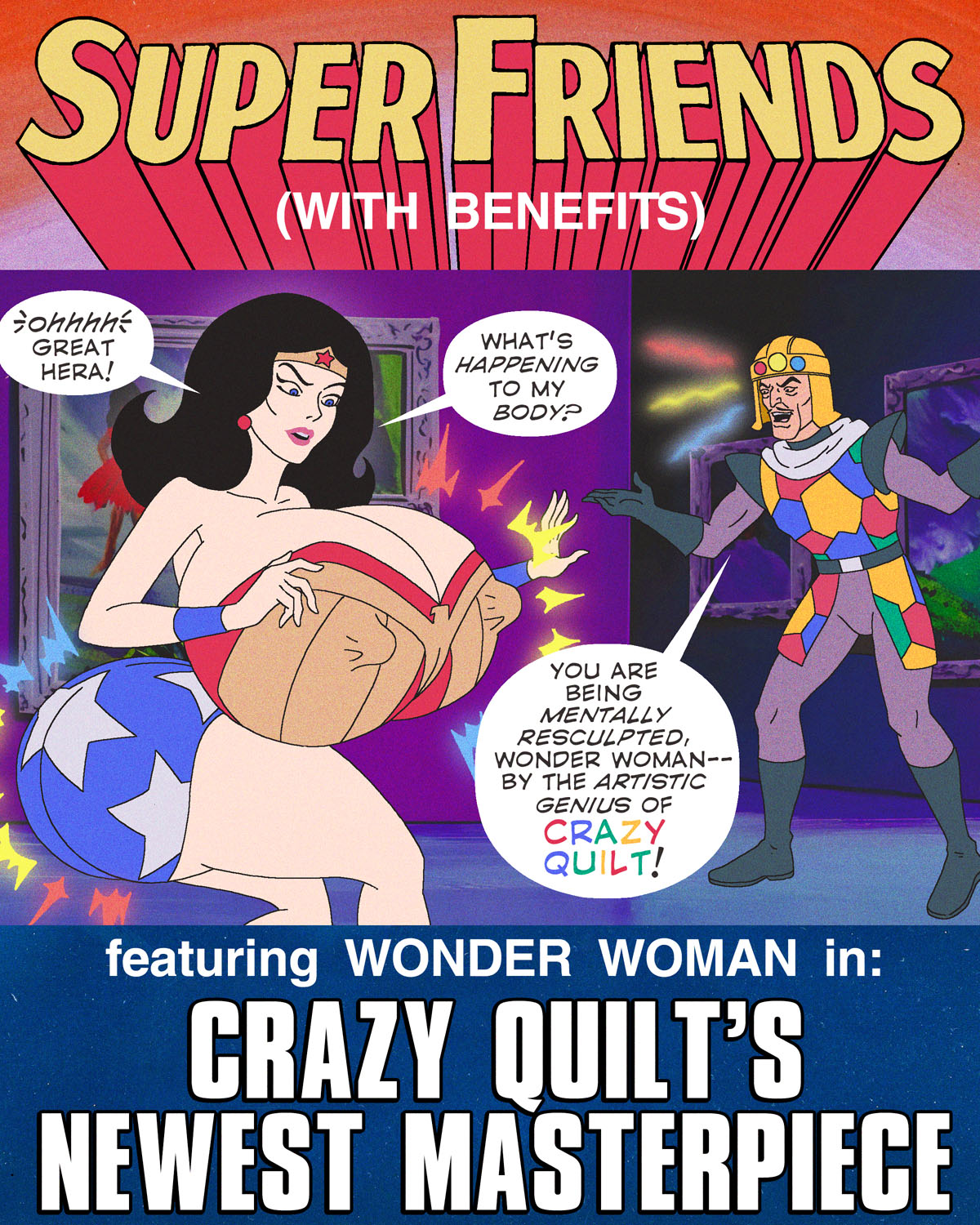Super Friends with Benefits: Crazy Quilt's Newest Masterpiece page 1 full
