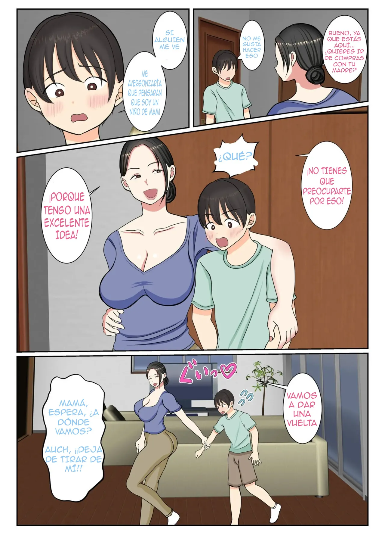 Suekko no Boku wa Mizugi Kaa-chan de Doutei Sotsugyou shichaimashita | El dia En Que El Hijo Menor Perdio la Virginidad Gracias a Su Madre En Traje De Baño page 6 full