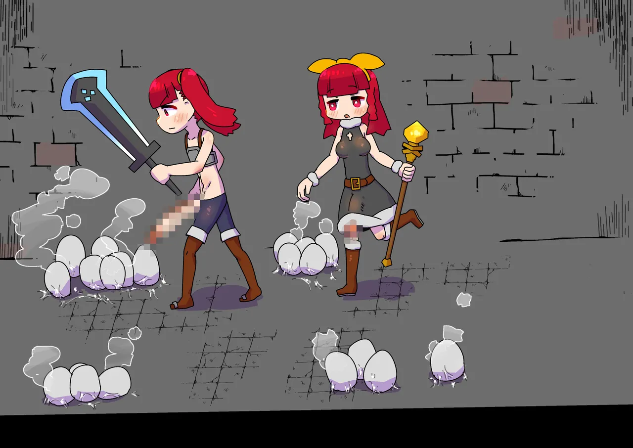 Adventuring Sisters Take on an Ero Trap Dungeon page 9 full