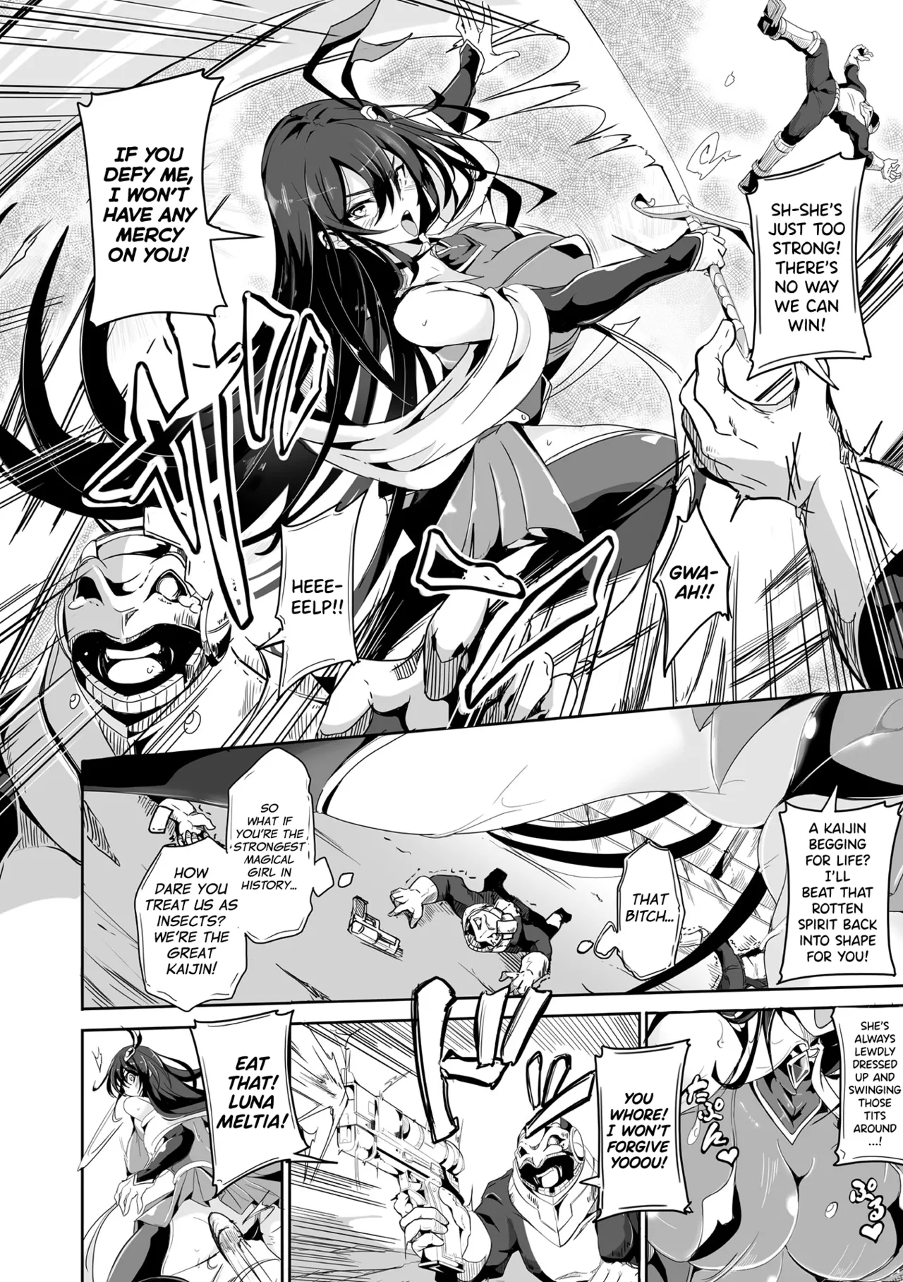 Mahou Shoujo Lunameltia Toubatsu - Joushiki Kaihen Sakusen - page 2 full