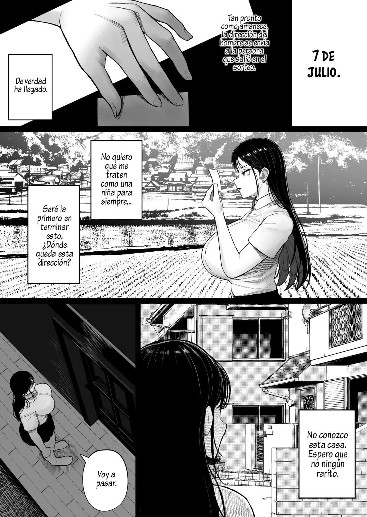 Mura no Kishuu de Bakunyuu Yankee to Yareta Hanashi | Pude Tener Sexo Con Una Delincuente De Pechos Enormes Debido A Una Extraña Costumbre Del Pueblo page 8 full