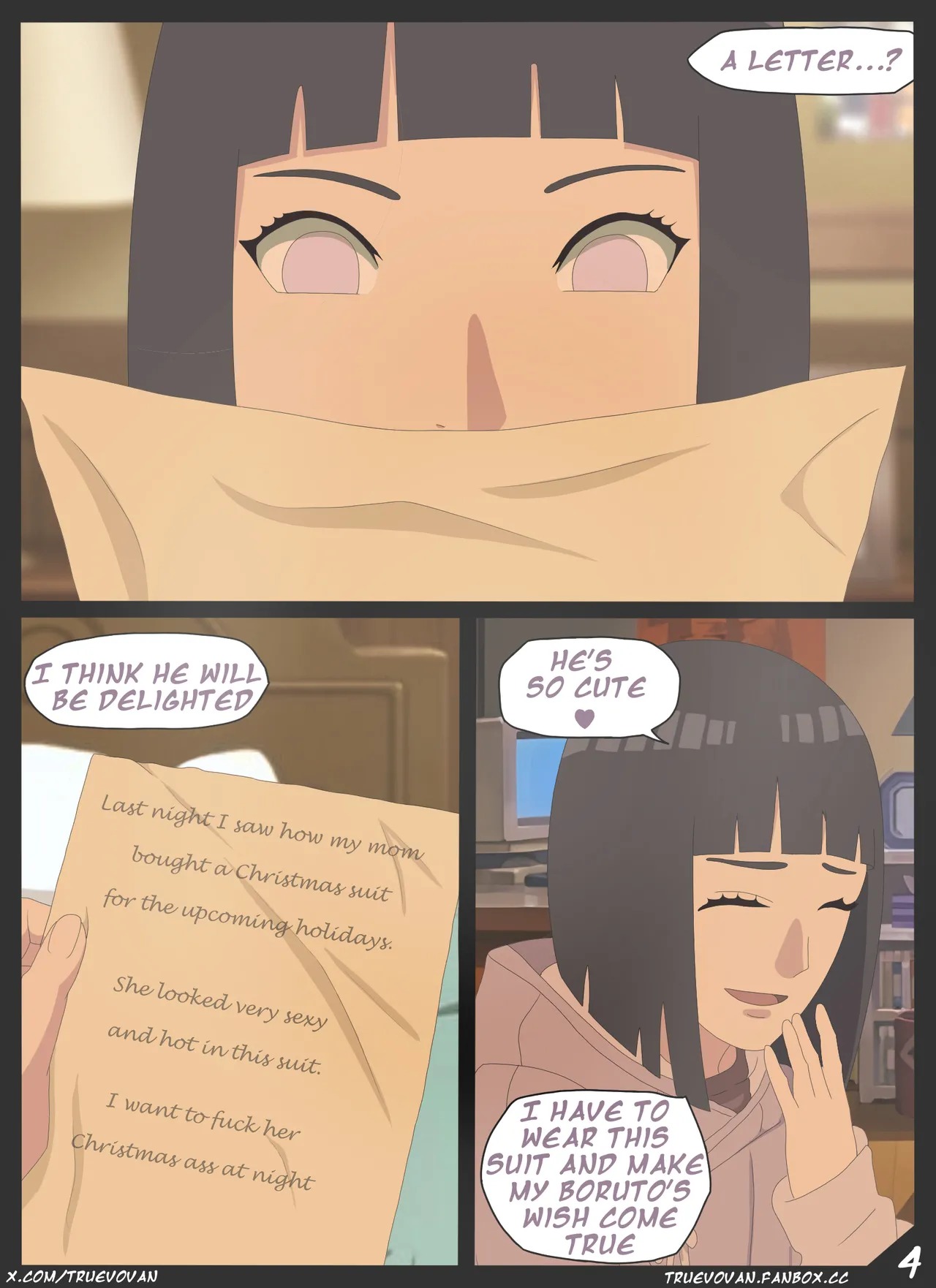 Boruto's Christmas Night page 5 full