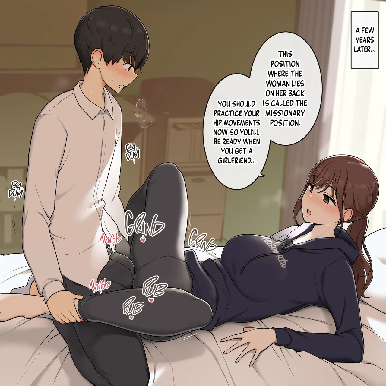 Kozukuri no Shikata o Dankai-teki ni Oshiete Kureru Onee-san | An Onee-san Who Teaches Me Step by Step How to Make a Baby page 3 full