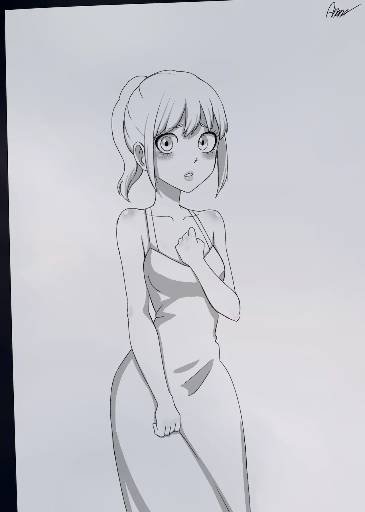 SCP-085 Hand-drawn "Cassy" page 1 full