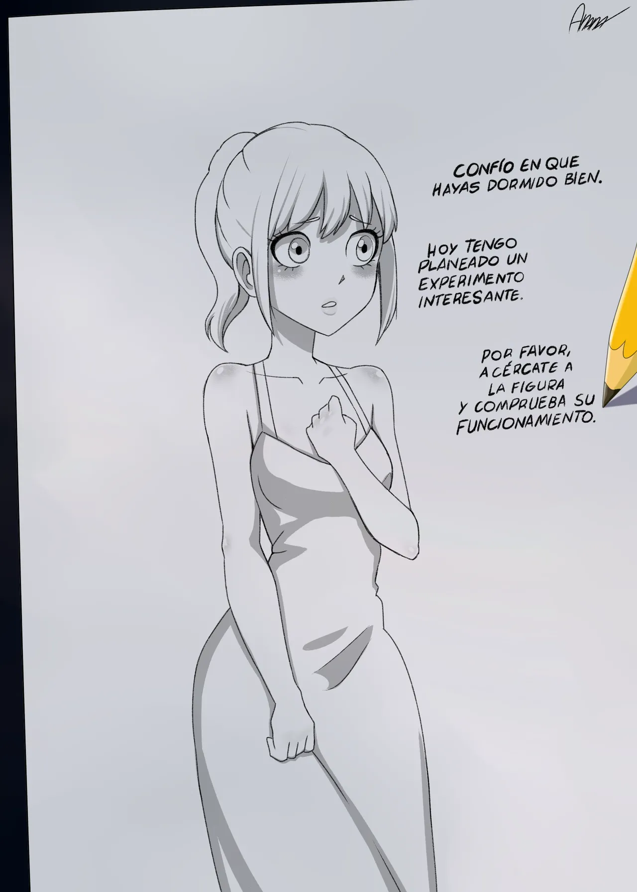 SCP-085 Hand-drawn "Cassy" page 3 full