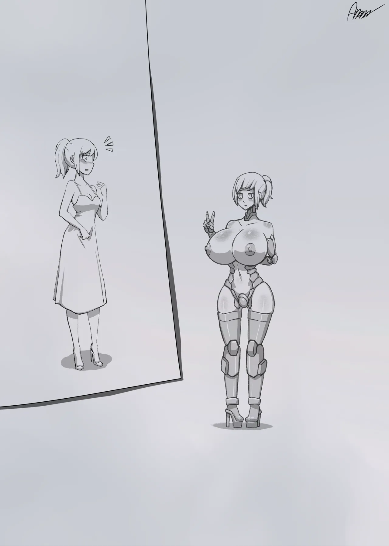 SCP-085 Hand-drawn "Cassy" page 4 full