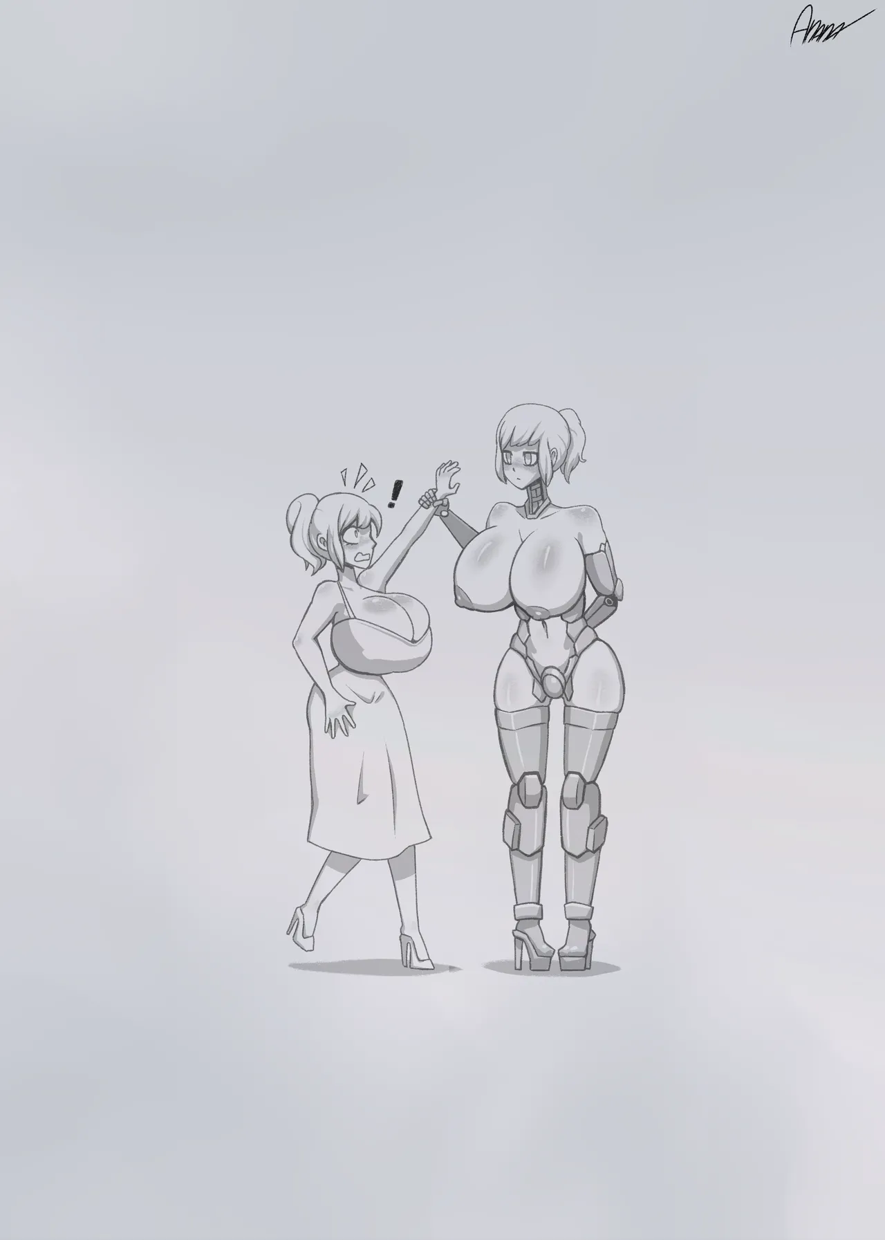 SCP-085 Hand-drawn "Cassy" page 8 full