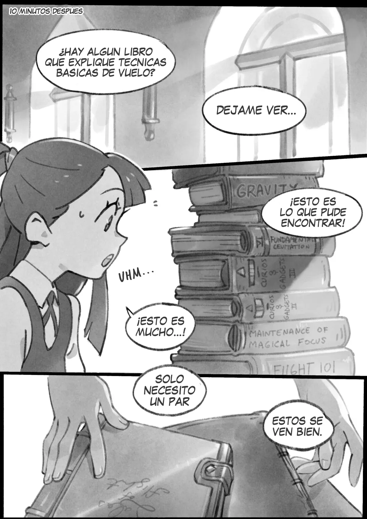 Little Witch Racer page 6 full