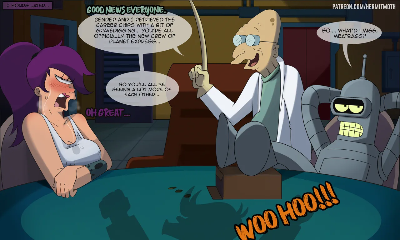 Futurama: Mean Girl Leela page 4 full