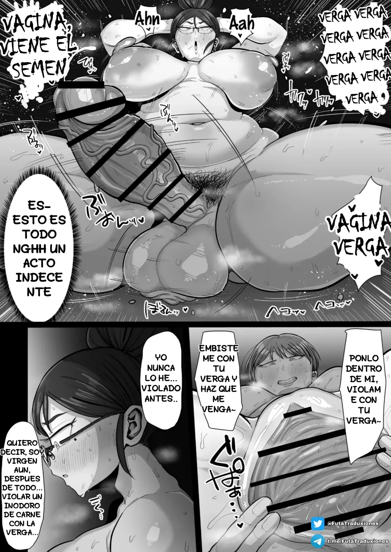 Futanari Shufu no Kazoku Kyouiku Plan | Plan De Educacion Familiar page 10 full