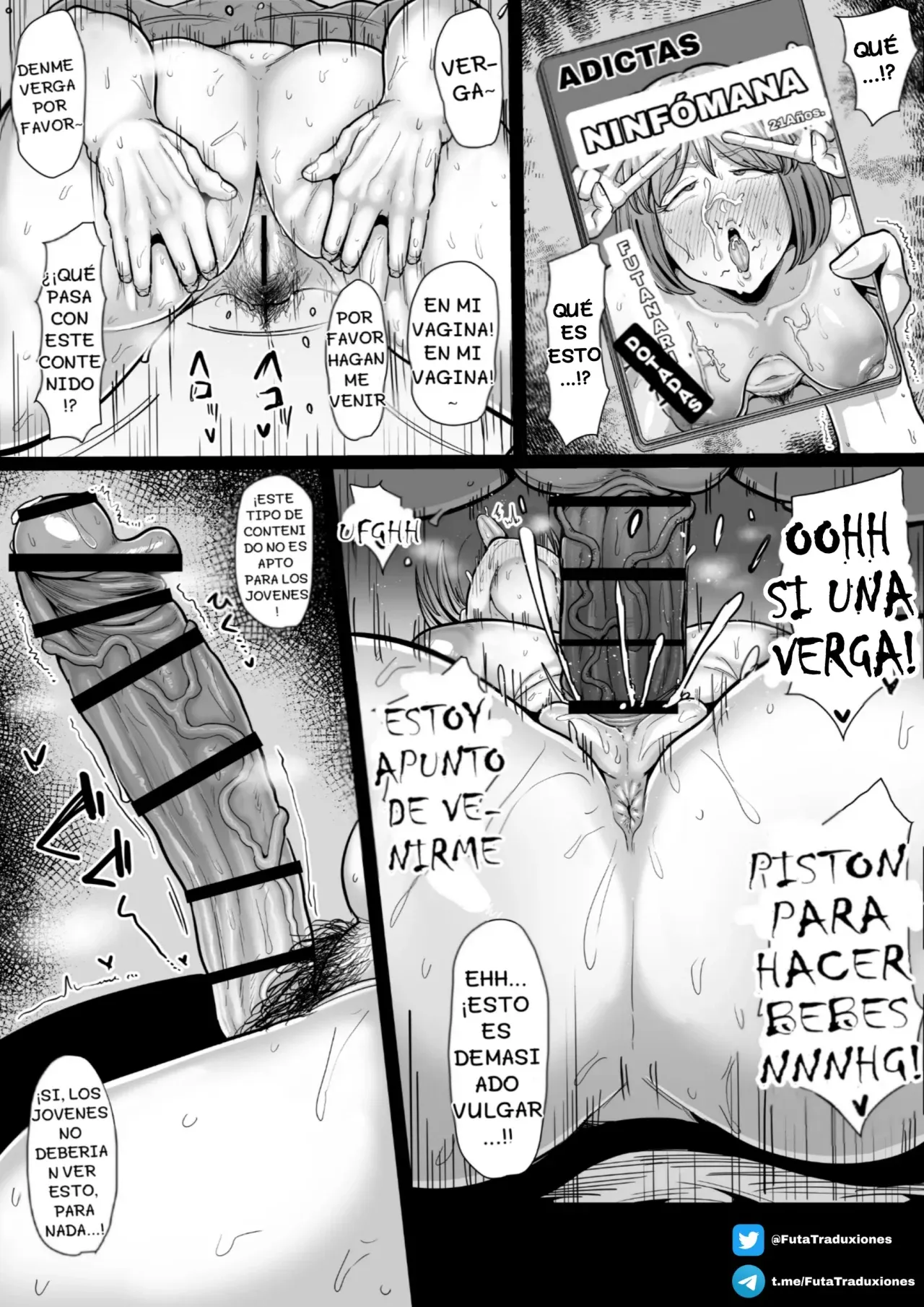 Futanari Shufu no Kazoku Kyouiku Plan | Plan De Educacion Familiar page 3 full