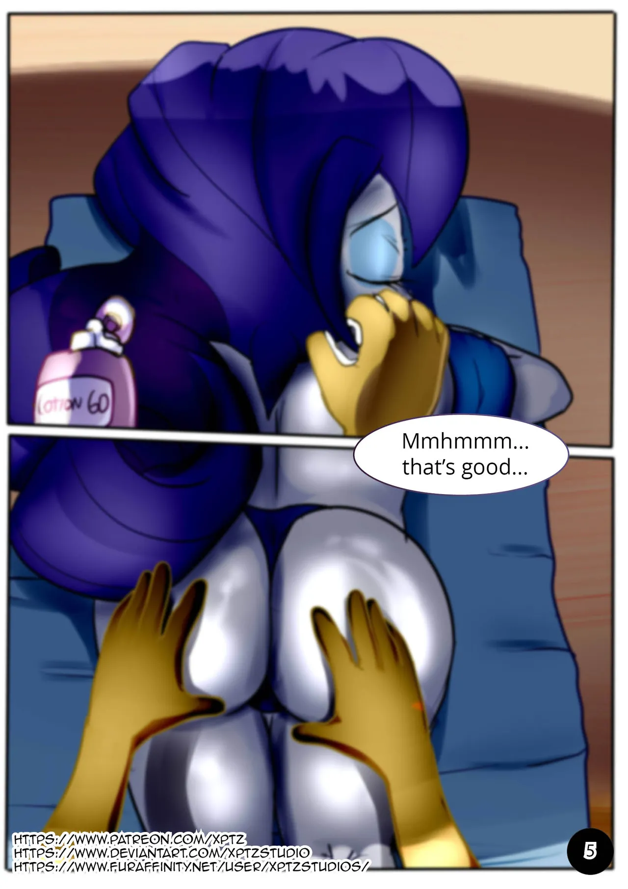 Rarity JOI Comic page 5 full