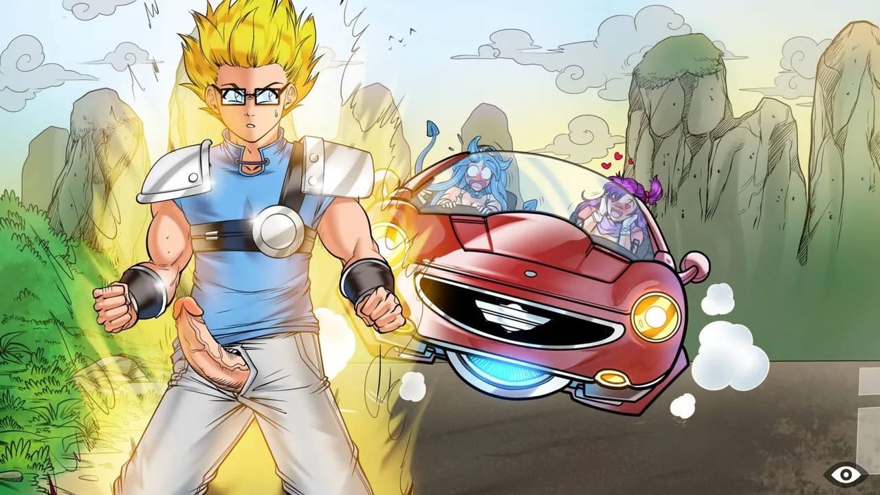 Hentai Heroes - World 16 "Weresquid Island" page 10 full