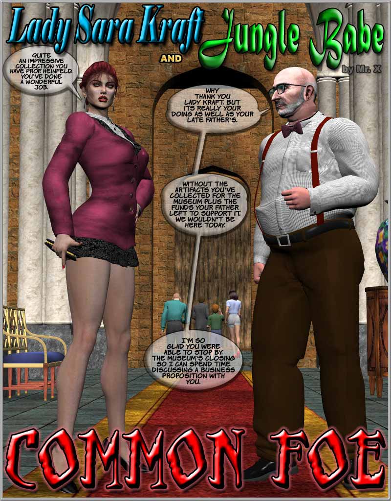 Sara Kraft &amp; Jungle Babe page 1 full
