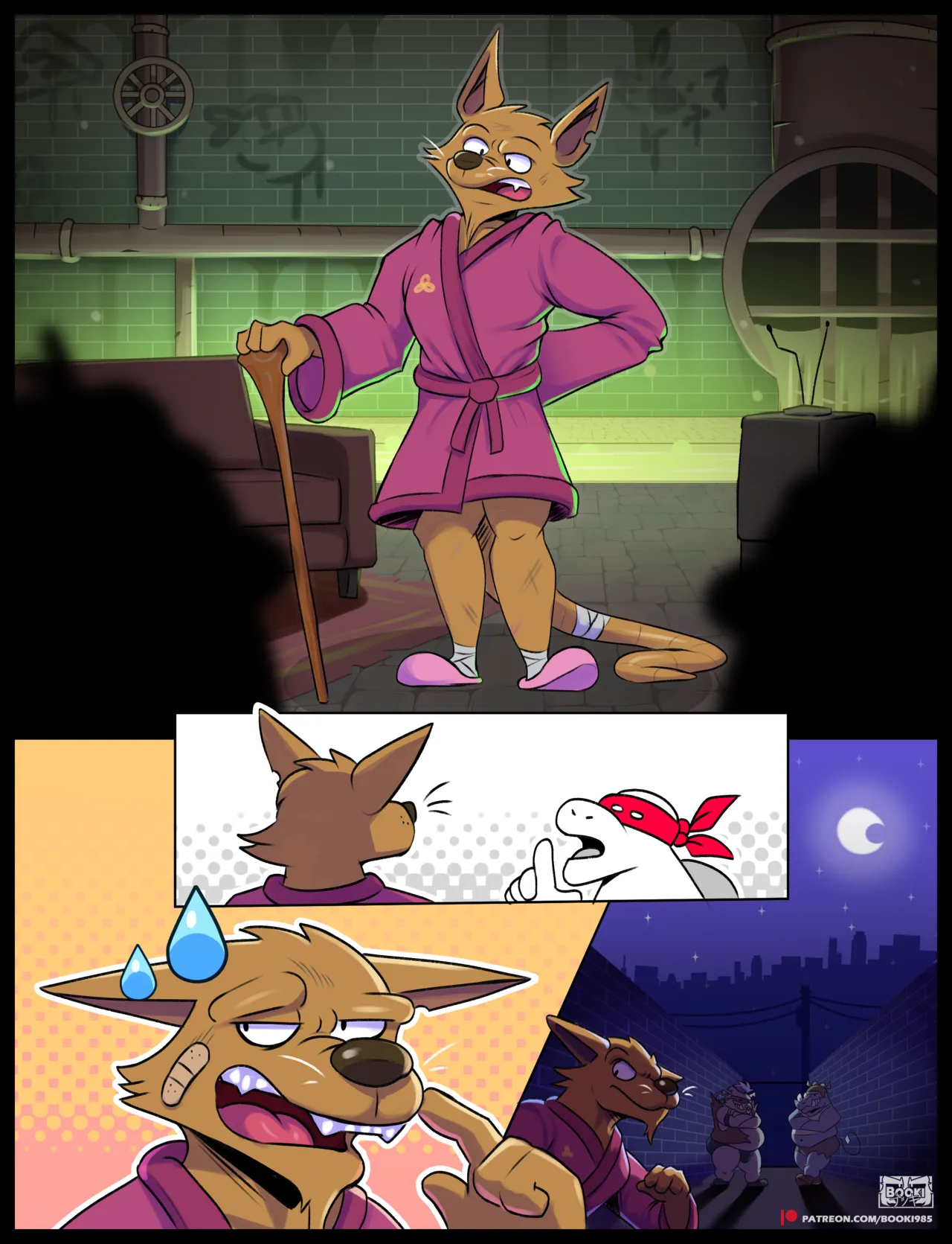 Splinter Gets Spitroasted page 5 full