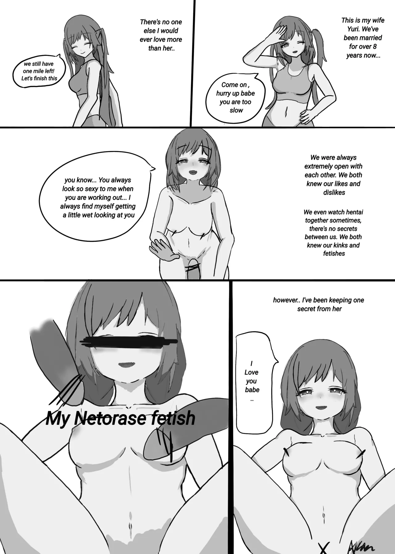 My Wife's NTR Diary 1 page 1 full