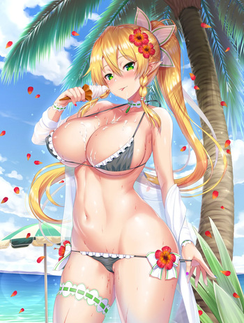 水着リーファちゃん高画質版 cover