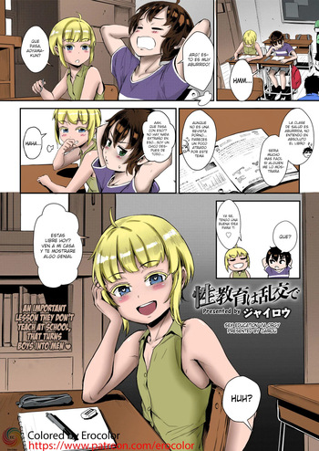 Seikyouiku wa Rankou de cover