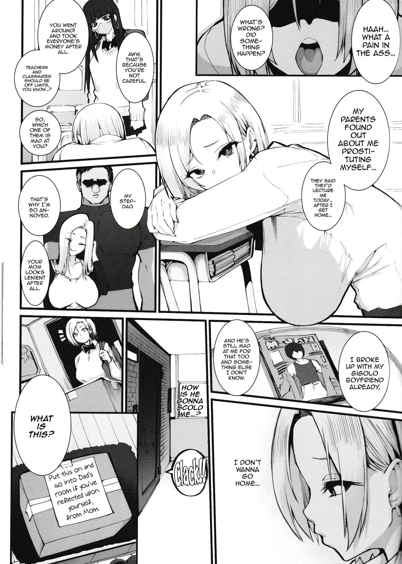 Gal Oyako No Egui Kasegikata | A Gyaru Mother and Daughter's Unsavory Way to Earn Money page 3 full