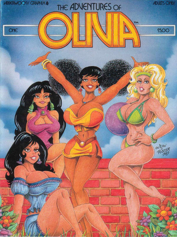 The Adventures of Olivia #1 cover