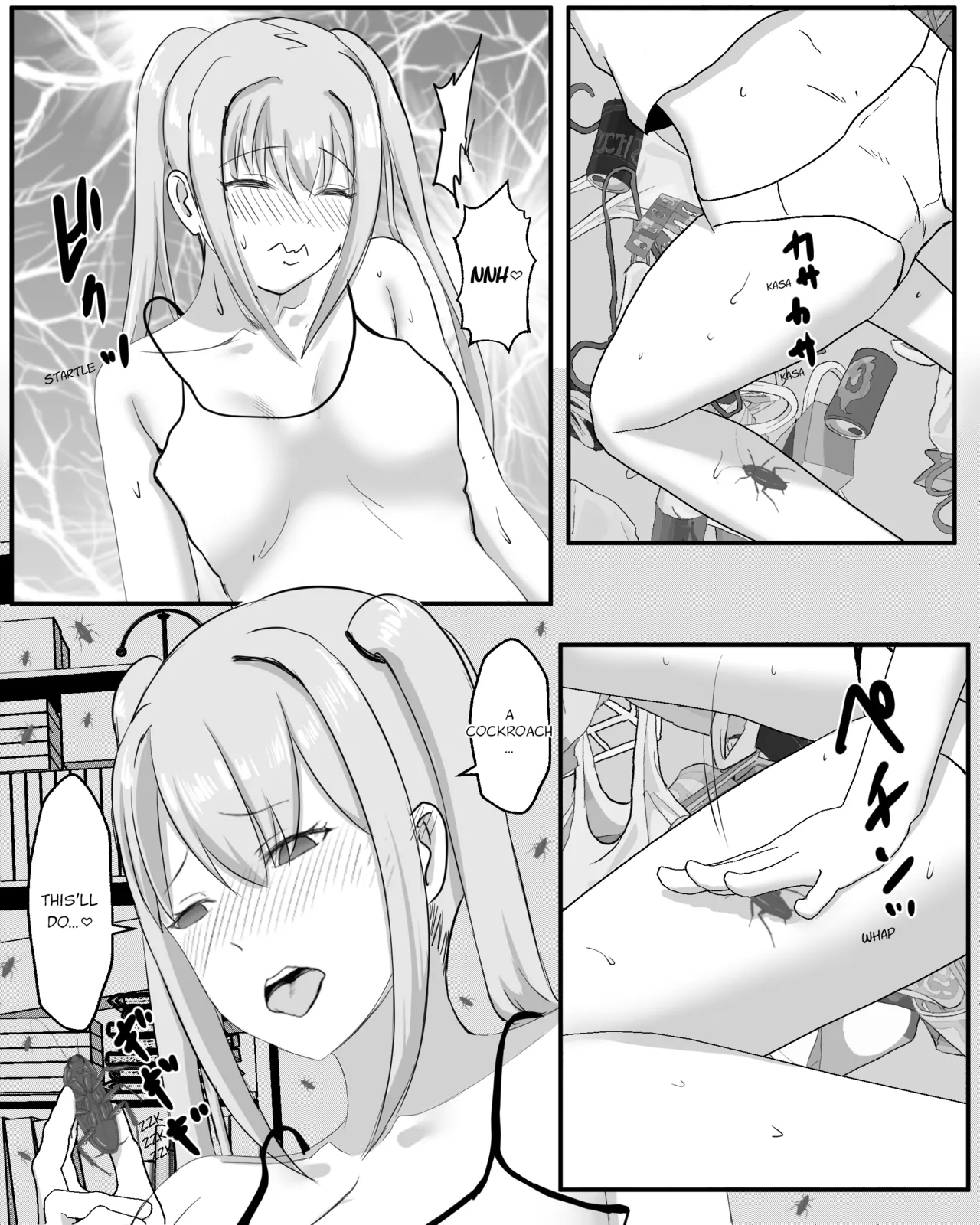 Gomi Yashiki Onna no Waki Mushi Onanie page 5 full