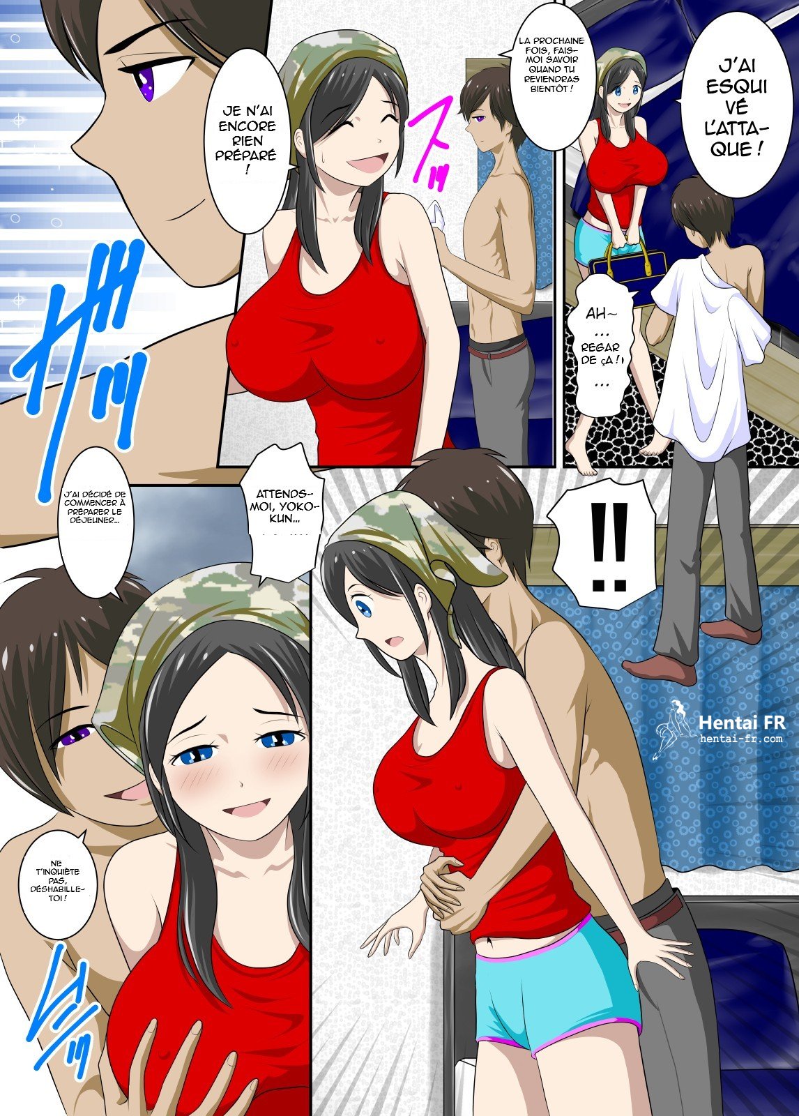 Okaa-san to Okaa-san to Boku no Seiseikatsu 1 | Ma vie sexuelle avec ma mère 1 page 3 full