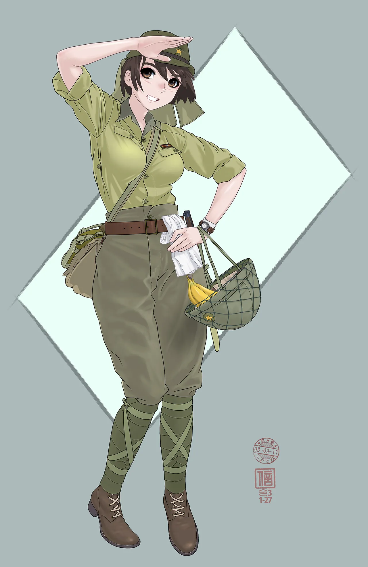 武装军服女子 page 8 full