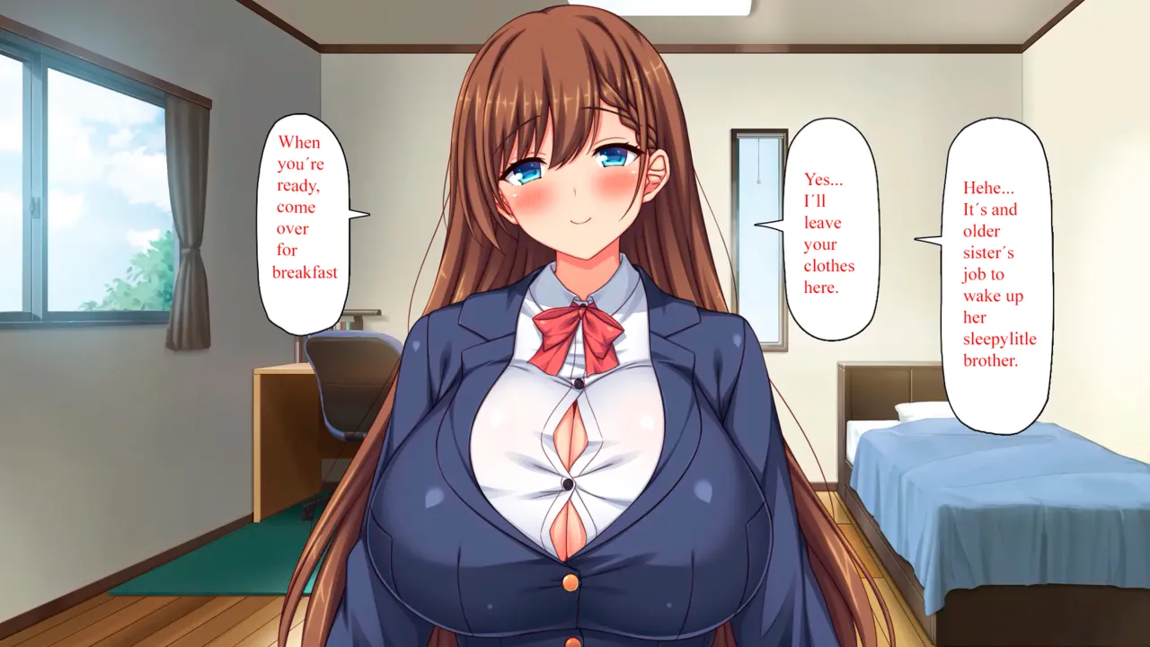 It's the big sisters' job to take care of their little brother's horny dick! page 3 full